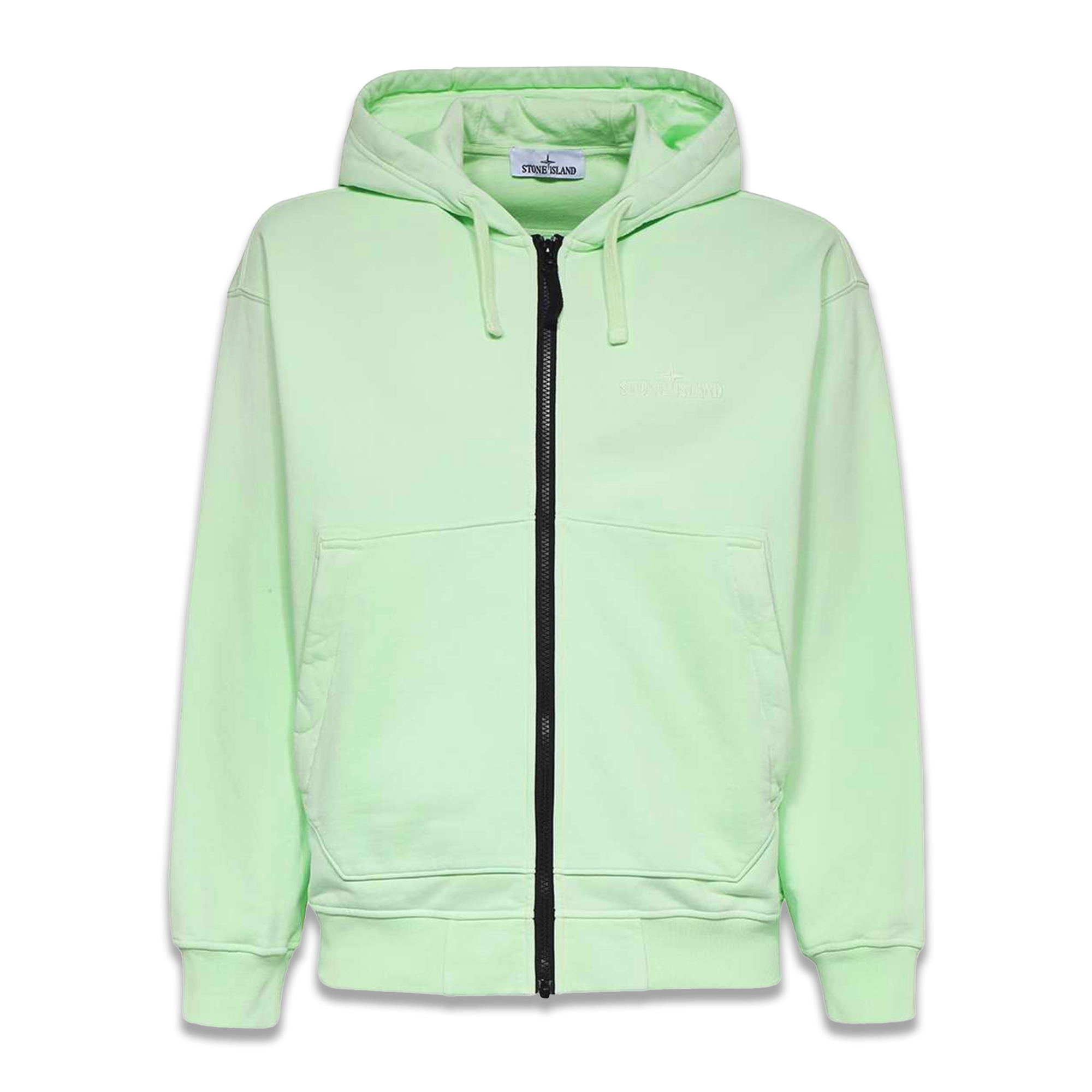 Stone island clearance lime green hoodie