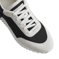 Hermes Paris Bouncing Sneaker Black & White - Fairchild Fashion 