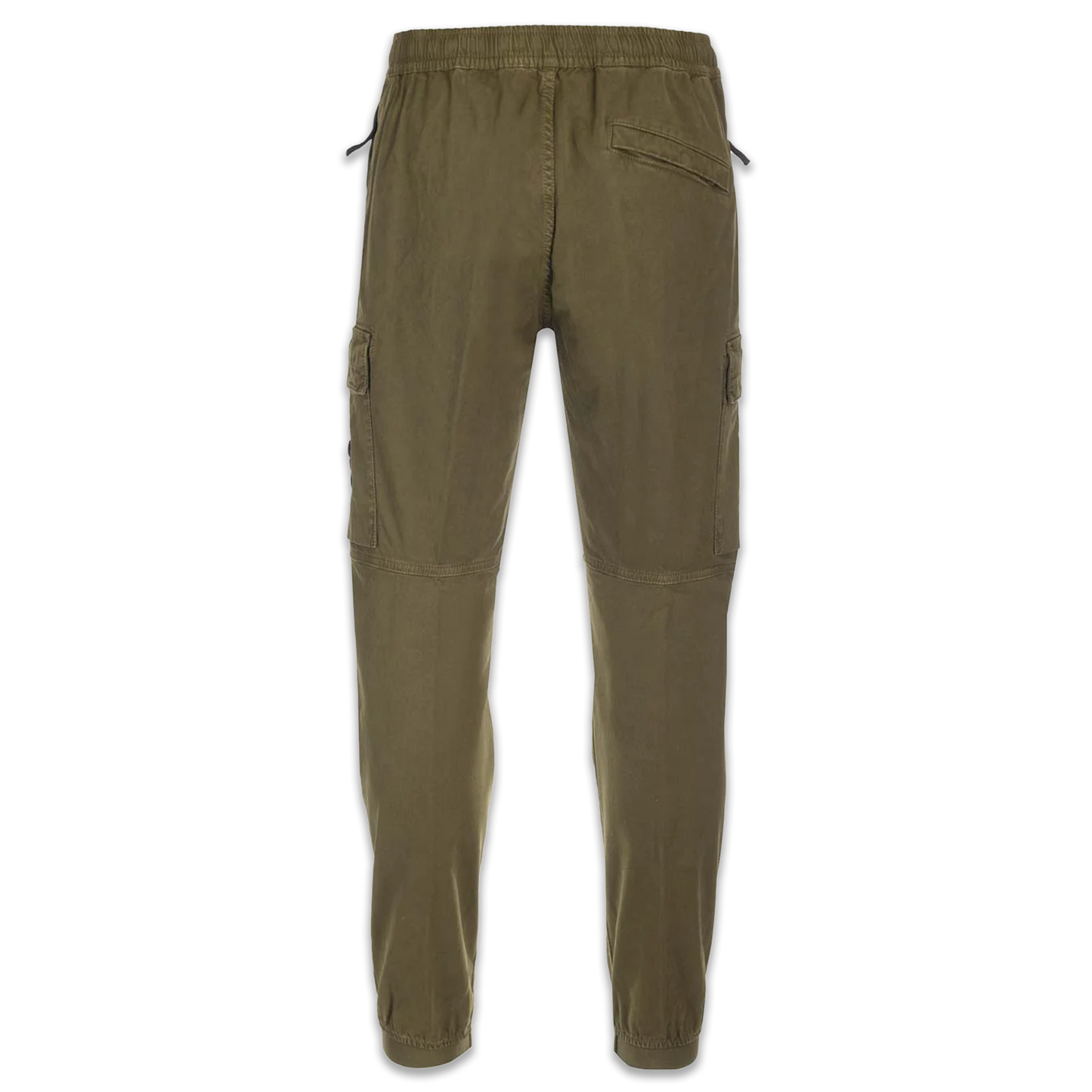 Stone Island Khaki Logo Patch Cargo Pants - Fairchild Fashion 