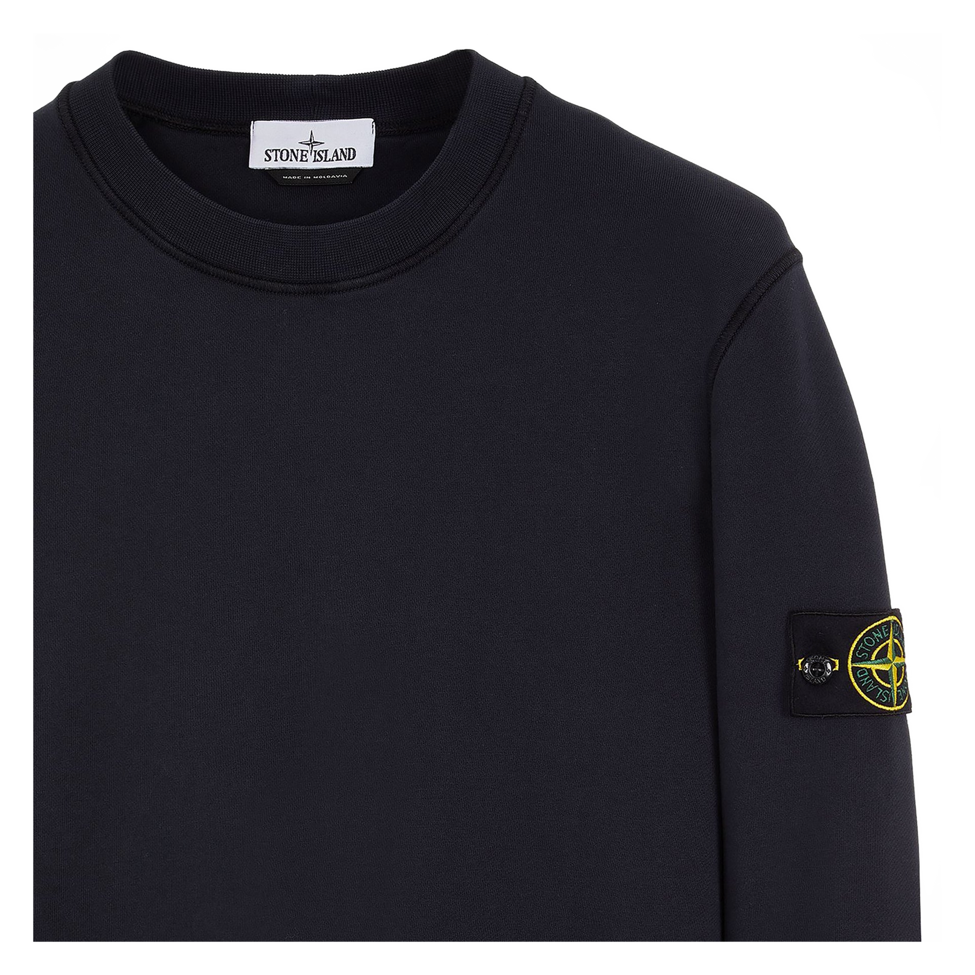 Stone Island Navy Logo Sweatshirt - Fairchild Fashion 